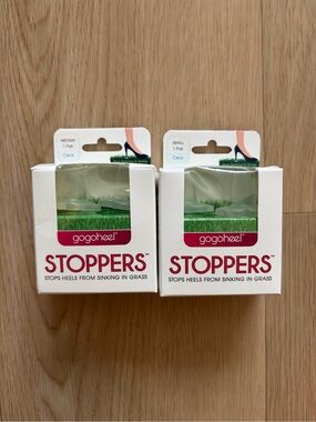 gogoheel Stoppers Heel Protectors in Clear  - 10 Pairs
